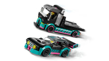 Load image into Gallery viewer, LEGO® City Race Car and Car Carrier - 60406