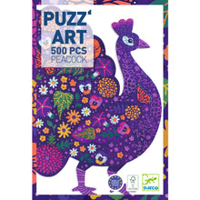 Load image into Gallery viewer, Djeco Puzz Art - Peacock - BEST SELLER