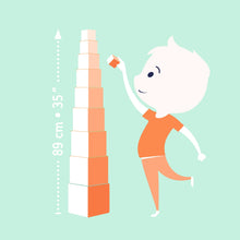 Load image into Gallery viewer, Djeco 10 Cubes - Wild Animals