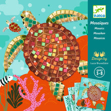Load image into Gallery viewer, Djeco Mosaics - Sea Creatures - BEST SELLER