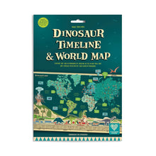 Load image into Gallery viewer, Create Your Own Dinosaur Timeline & World Map