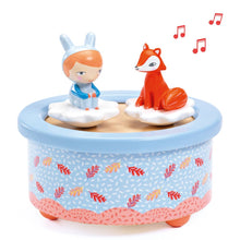 Load image into Gallery viewer, Djeco Magnetic Music Box - Fox Melody