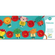 Load image into Gallery viewer, Djeco Threading Beads - Filabouton