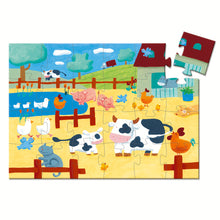 Load image into Gallery viewer, Djeco Puzzle - Cows on the Farm - 24 Piece