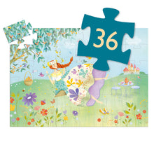 Load image into Gallery viewer, Djeco Puzzle - Princess of Spring - 36 Piece