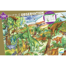 Load image into Gallery viewer, Djeco Observation Puzzle - Dinosaurs - BEST SELLER