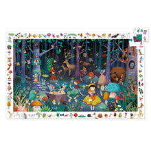 Load image into Gallery viewer, Djeco Observation Puzzle Enchanted Forest