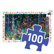 Load image into Gallery viewer, Djeco Observation Puzzle Enchanted Forest
