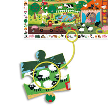 Load image into Gallery viewer, Djeco Observation Puzzle - The Farm