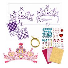 Load image into Gallery viewer, Djeco DIY Princess Tiaras - BEST SELLER