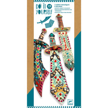 Load image into Gallery viewer, Djeco DIY 3 Mosaic Sabres to Decorate - BEST SELLER