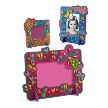 Load image into Gallery viewer, Djeco DIY 3 Mosaic Photo Frames to Decorate - Fairy Like
