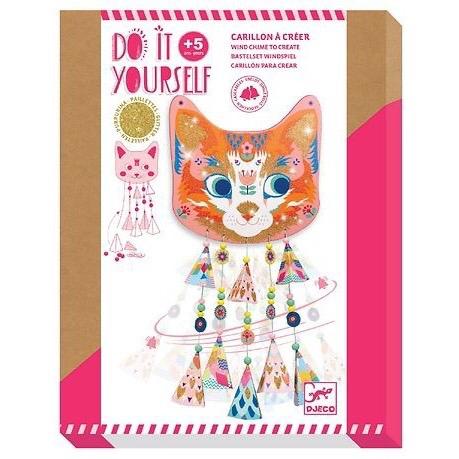 Djeco DIY Wind Chime - Kitty