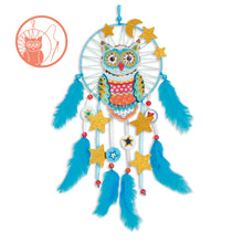 Load image into Gallery viewer, Djeco DIY Dreamcatcher to Create - Golden Owl