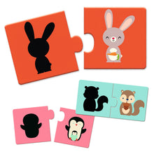 Load image into Gallery viewer, Djeco Puzzle Duo - Shadows