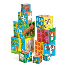 Load image into Gallery viewer, Djeco 10 Cubes - My Friends - BEST SELLER