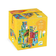 Load image into Gallery viewer, Djeco 10 Cubes - My Friends - BEST SELLER