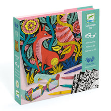 Load image into Gallery viewer, Djeco 3D Colouring - Fantasy Forest