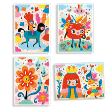 Load image into Gallery viewer, Djeco Coloured Sands Art by Numbers - Deliciously Cute!