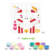 Load image into Gallery viewer, Djeco Coloured Sands Art by Numbers - Sea Lights - BEST SELLER