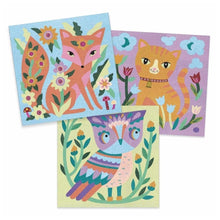 Load image into Gallery viewer, Djeco Coloured Sands Art by Numbers - Garden Lights - BEST SELLER