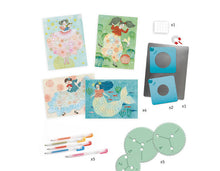 Load image into Gallery viewer, Djeco Spiral Patterns - Dress Designs