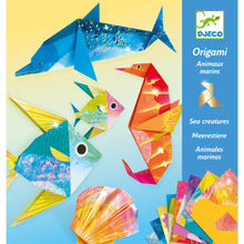 Load image into Gallery viewer, Djeco Origami Sea Creatures - BEST SELLER
