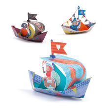 Load image into Gallery viewer, Djeco Origami Boats on the Water - BEST SELLER