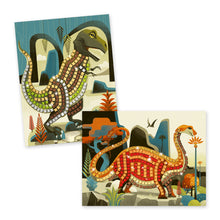 Load image into Gallery viewer, Djeco Mosaics Dinosaurs - Art by Numbers
