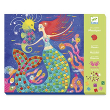 Load image into Gallery viewer, Djeco Mosaics - The Mermaids Song - Art by Numbers