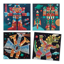 Load image into Gallery viewer, Djeco Mosaics Space Battle - Art by Numbers