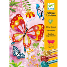 Load image into Gallery viewer, Djeco Glitter Boards - Butterflies - BEST SELLER