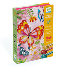 Load image into Gallery viewer, Djeco Glitter Boards - Butterflies - BEST SELLER