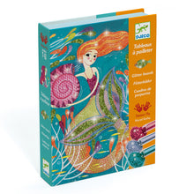 Load image into Gallery viewer, Djeco Glitter Boards - Mermaid Lights - BEST SELLER