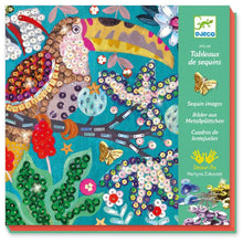 Load image into Gallery viewer, Djeco Sequin Images - Flamboyant