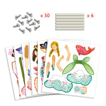 Load image into Gallery viewer, Djeco Jumping Jacks To Colour In - Fairies