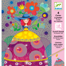 Load image into Gallery viewer, Djeco Scratch Boards - The Beauties Ball