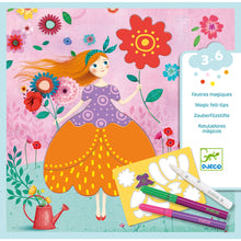 Load image into Gallery viewer, Djeco Magic Felt Pens - Marie's Pretty Dresses - BEST SELLER