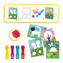 Load image into Gallery viewer, Djeco Small Dots Painting Set - BEST SELLER