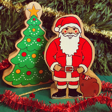 Load image into Gallery viewer, Natural Red and White Father Christmas