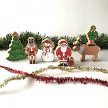 Load image into Gallery viewer, Natural Red and White Father Christmas