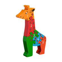 Load image into Gallery viewer, 1-5 Giraffe Jigsaw Puzzle