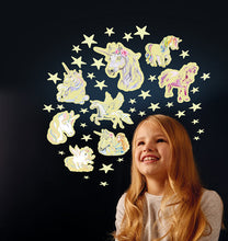 Load image into Gallery viewer, Glow Stars and Unicorns - BEST SELLER
