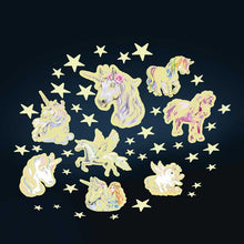 Load image into Gallery viewer, Glow Stars and Unicorns - BEST SELLER