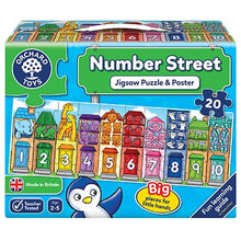 Load image into Gallery viewer, Number Street Jigsaw Puzzle - BEST SELLER