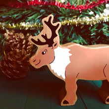 Load image into Gallery viewer, Natural Brown and White Reindeer