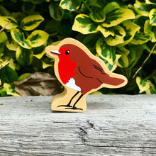 Load image into Gallery viewer, Natural Brown and Red Robin
