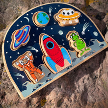 Load image into Gallery viewer, Space Shape Sorter