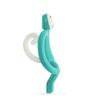 Load image into Gallery viewer, Matchstick Monkey Teething Toy - Turquoise Green