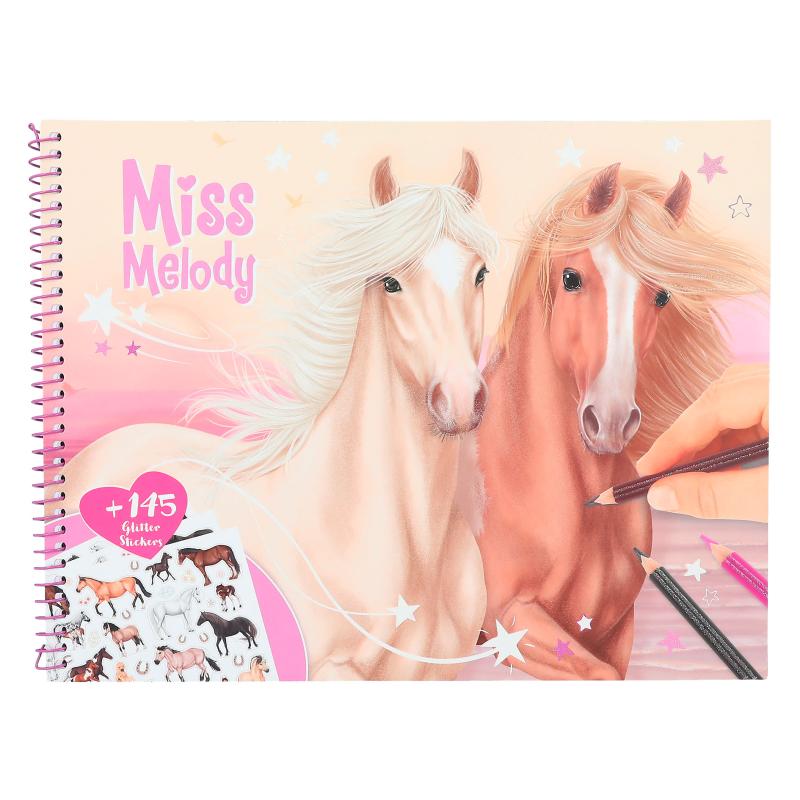 Miss Melody Horse Colouring-In Book - BEST SELLER